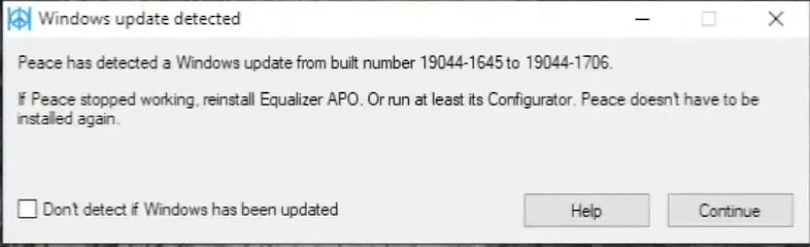 Troubleshoot stops working after Windows update